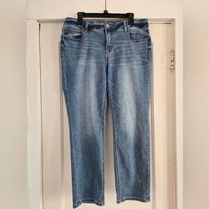 Time and Tru Women's Straight Leg Jeans Size 18